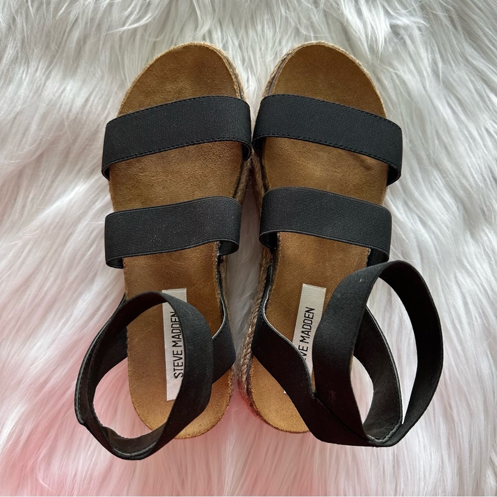 Steve Madden Platform Espadrille Size 8